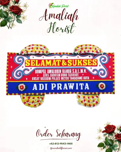 Karangan Bunga Ucapan Selamat di Madolaoli